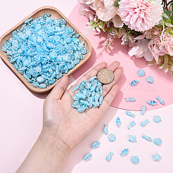 Craft Style Transparent Acrylic Charms&nbsp;TACR-YW0003-19A