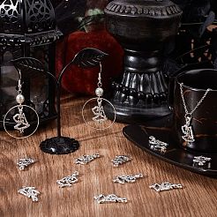 100Pcs Tibetan Style Alloy Pendants&nbsp;TIBE-SC0004-56AS-RS