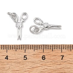SHEGRACE Brass Micro Pave Clear Cubic Zirconia Pendants&nbsp;XGRQ2C489-403P