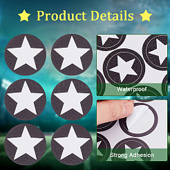 PVC Plastic Waterproof Stickers&nbsp;LS-DIY-WH0386-18B