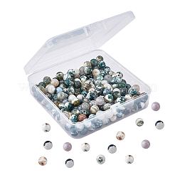 Natural Tree Agate Beads Strands&nbsp;G-OC0001-55