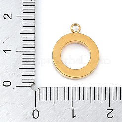 PVD Vacuum Plating 304 Stainless Steel Rhinestone Pendants&nbsp;X-STAS-S131-04G-01