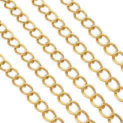Aluminium Twisted Chains Curb Chains&nbsp;CHA-TA0001-05G