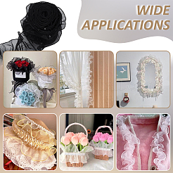 Polyester Ribbons&nbsp;DIY-WH0622-286B