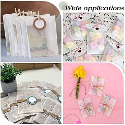 50Pcs Translucence Paper Envelopes&nbsp;AJEW-SP0003-93A