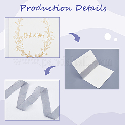 2Pcs 2 Colors Paper Wedding Vows Cards&nbsp;AJEW-GF0012-69
