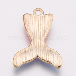 Zinc Alloy Enamel Pendants&nbsp;PALLOY-I124-25G-B