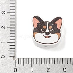 Printed Wood Beads&nbsp;WD-CBAA998-B03