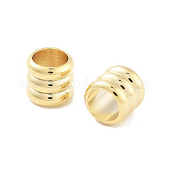 Brass European Beads&nbsp;KK-M288-06G
