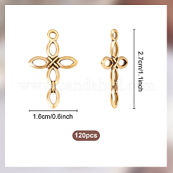120Pcs Tibetan Styles Alloy Pendants&nbsp;FIND-PH0023-04