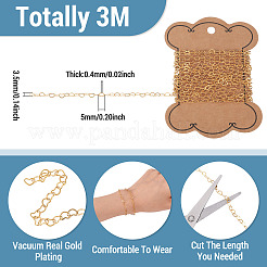 Brass Link Chains&nbsp;CHC-TA0001-40A