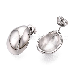304 Stainless Steel Stud Earrings&nbsp;EJEW-G395-38P