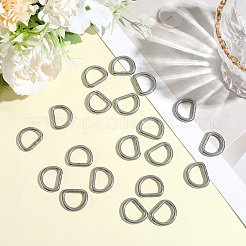 304 Stainless Steel D Rings&nbsp;STAS-CP0001-05A
