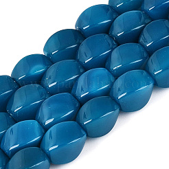 Dyed & Heated Natural Agate Beads Strands&nbsp;G-N359-14A-02