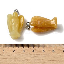 Natural Topaz Jade Pendants&nbsp;G-C095-03P-07