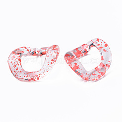 Transparent Acrylic Linking Rings&nbsp;OACR-N009-015A-B03