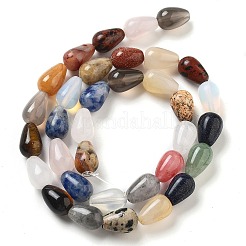 Natural & Synthetic Mixed Gemstone Beads Strands&nbsp;G-B106-A30-02