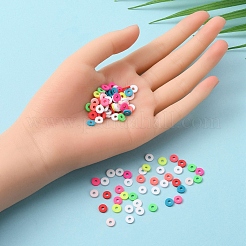 Handmade Luminous Polymer Clay Beads&nbsp;CLAY-YW0001-52