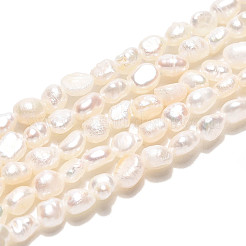 Natural Cultured Freshwater Pearl Beads Strands&nbsp;PEAR-N014-03K