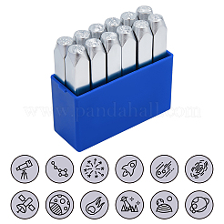 Iron Stamps Seal&nbsp;AJEW-BC0001-57O