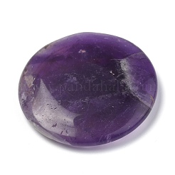 Chakras Themed Natural Amethyst Cabochons&nbsp;G-P001-22G