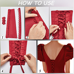 Bridal Dress Zipper Replacement&nbsp;DIY-GF0010-22A-06
