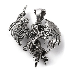 Ion Plating(IP) 304 Stainless Steel Pendants&nbsp;STAS-D067-03AS
