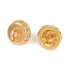 Brass Micro Pave Cubic Zirconia Peg Bails&nbsp;LS-KK-Z122-06G