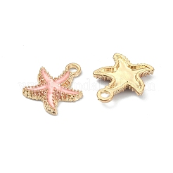10Pcs 5 Colors Alloy Enamel Pendants&nbsp;ENAM-YW0002-66