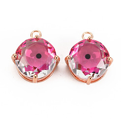Transparent Glass Pendants&nbsp;GLAA-S193-001D