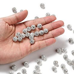 Pave Disco Ball Beads&nbsp;RB-A130-10mm-9