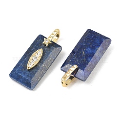 Natural Lapis Lazuli Faceted Pendants&nbsp;GG-CBA4154-06G-07