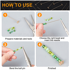 18Pcs Brass Pins&nbsp;KK-BC0009-22