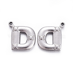 Tarnish Resistant 304 Stainless Steel Pendants&nbsp;STAS-F221-10P-D