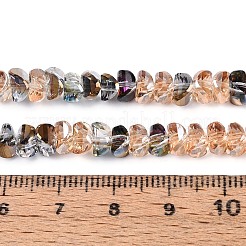 Electroplate Transparent Glass Beads Strands&nbsp;EGLA-N022-07B-A01