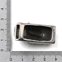 304 Stainless Steel Slide Charms&nbsp;STAS-F356-14AS-01