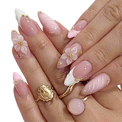 1 Bag ABS Plastic Full Cover Press On False Nails&nbsp;MRMJ-CP0001-58