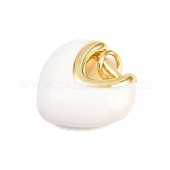 Brass Enamel Pendants&nbsp;KK-H273-34G-03