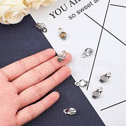 Non-Tarnish 304 Stainless Steel Clip-on Earring Findings&nbsp;LS-STAS-S079-81A