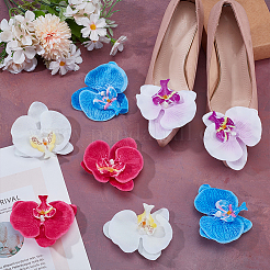 8Pcs 4 Styles Iron Shoe Clip&nbsp;HJEW-ME00036