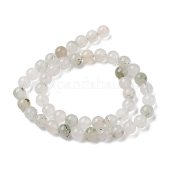 Natural Tianshan Cui Quartzite Beads Strands&nbsp;G-C102-B02-02