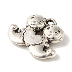 Tibetan Style Alloy Pendants&nbsp;TIBEP-L021-05AS