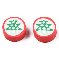 Handmade Polymer Clay Beads&nbsp;CLAY-N007-010