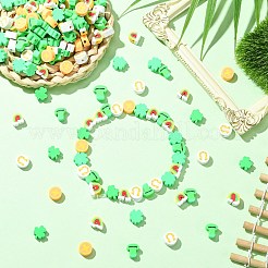 200Pcs Handmade Polymer Clay Beads&nbsp;CLAY-CJ0002-12