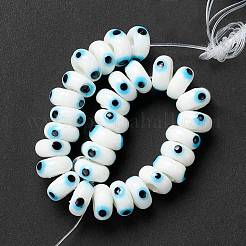 Handmade Evil Eye Lampwork Beads&nbsp;LAMP-F021-01H