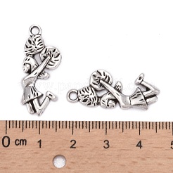 Tibetan Style Alloy Pendants&nbsp;TIBEP-A19784-AS-FF