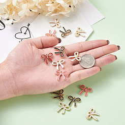Light Gold Plated Alloy Pendants&nbsp;ENAM-TA0002-16