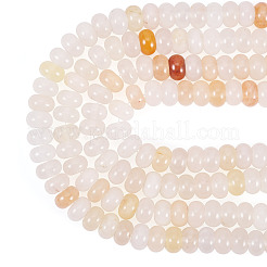 2 Strands Natural Golden Silk Jade Beads Strands&nbsp;G-TA0002-25