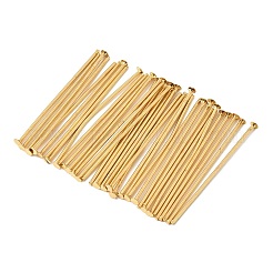 SHEGRACE Brass Flat Head Pins&nbsp;XGR0085G-33G