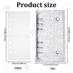 A6 Size Binder Pockets&nbsp;AJEW-HY0001-87